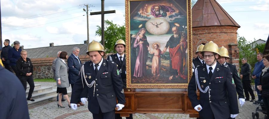 Obraz Świętej Rodziny w dekanacie lubawskim