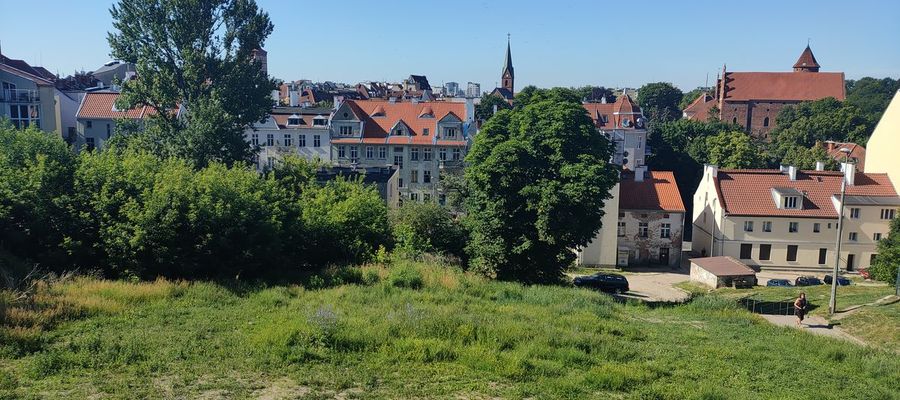 Obecny wygląd działki przy ulicy Wyzwolenia 