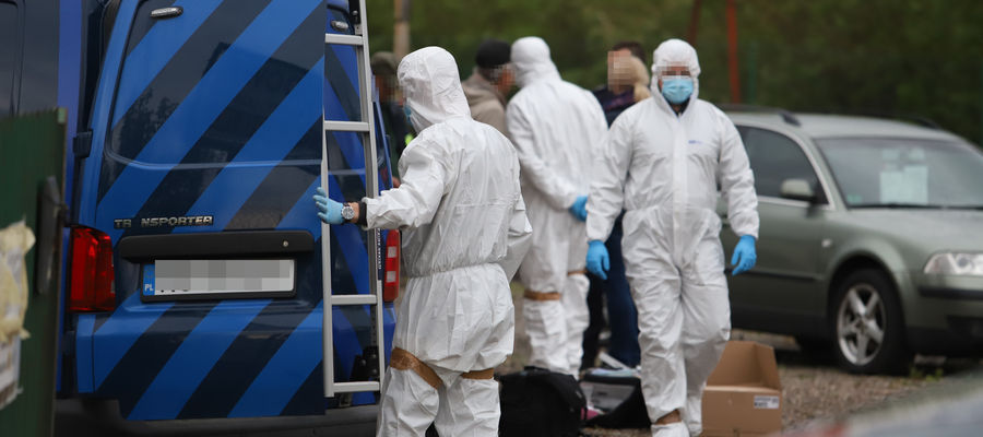 Policjanci z Olsztyna odkryli ciała dwóch mężczyzn na ul. Lubelskiej