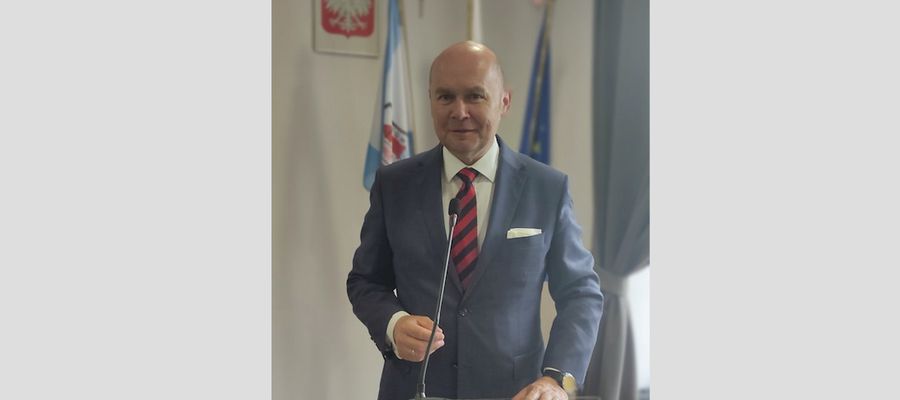 Burmistrz Mławy Sławomir Kowalewski
