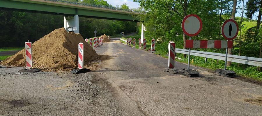 Prace na odcinku Żelazna Góra-Grzechotki potrwają kilka tygodni