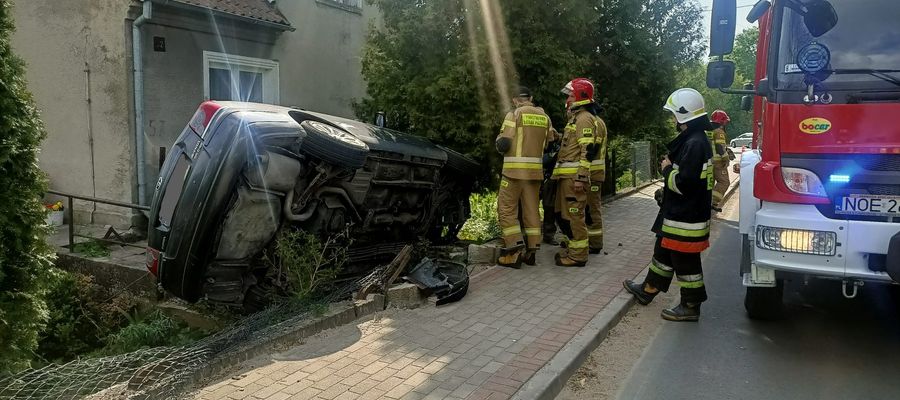 W piątek  20 maja w Wieliczkach doszło do groźnie wyglądającego zdarzenia drogowego