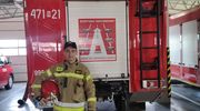 Strażak uratował życie sąsiadowi