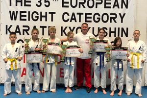 Pięć medali na mistrzostwach Europy w karate