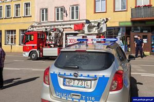 Nieproszeni goście w centrum Barczewa - interweniowała policja 