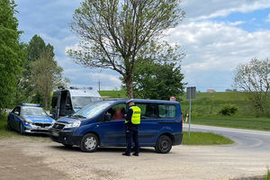 Sampława w gminie Lubawa. Dron pomógł w pracy policji