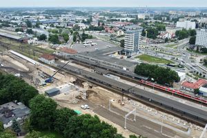 [wideo, foto] Trwa modernizacja stacji Olsztyn Główny - zobacz zdjęcia z placu budowy