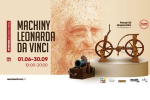 Interaktywna wystawa “Machiny Leonarda da Vinci” w Olsztynie, w galerii Aura