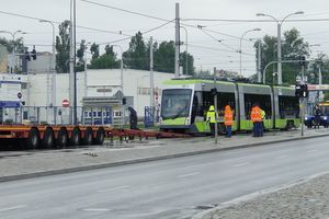 Jeden z olsztyńskich tramwajów wrócił wczoraj do Poznania
