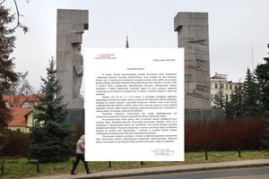 Konserwator Zabytków zajął Pomnik Wdzięczności Armii Czerwonej w Olsztynie