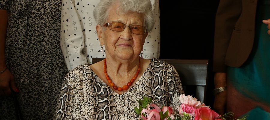 Pani Irena Jankowska skończyła 100 lat