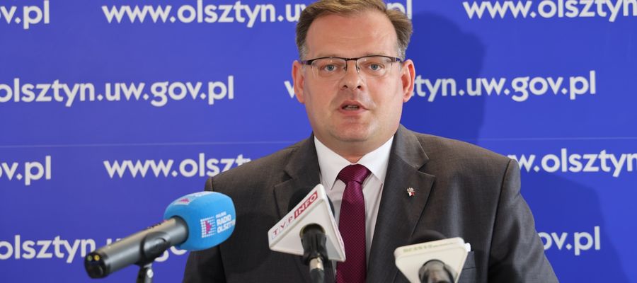 Minister Jan Józef Kasprzyk, szef UdSKiOR z wizytą w Olsztynie