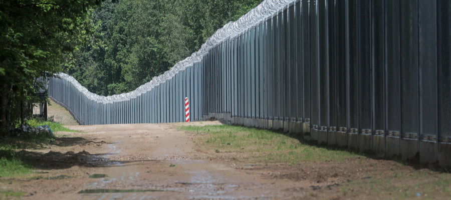 zapora na granicy polsko-białoruskiej