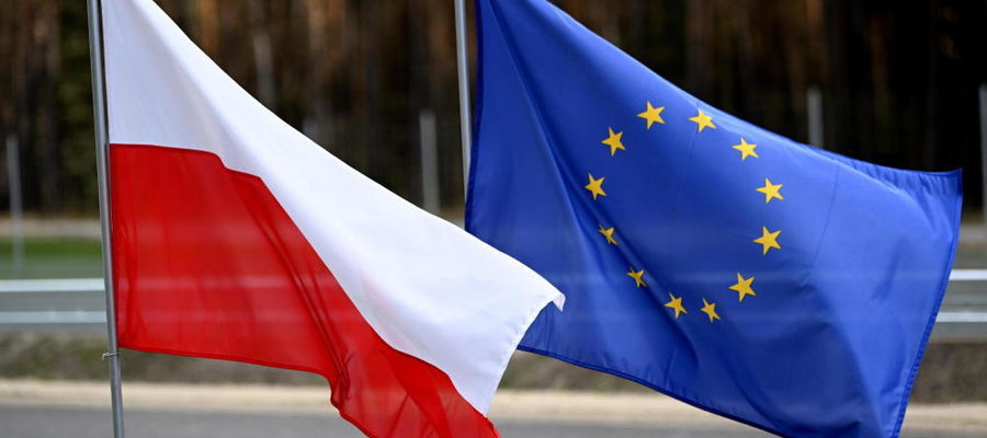 flaga Polski u UE