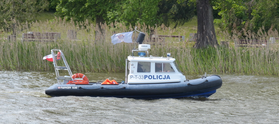 zdjęcie ilustracyjne, patrol wodny KPP Iława
