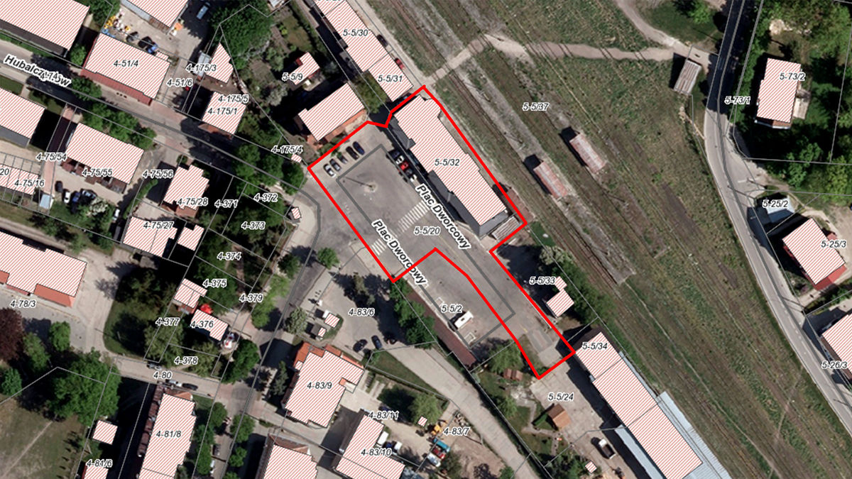 Za utrzymanie zaznaczonego terenu odpowiedzialny Urząd Miasta w Bartoszycach