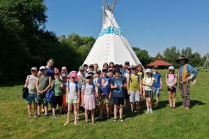 Odwiedziny w wiosce indiańskiej