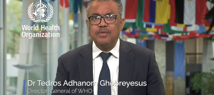 Tedros Adhanom Ghebreyesus- dyrektor generalny WHO
