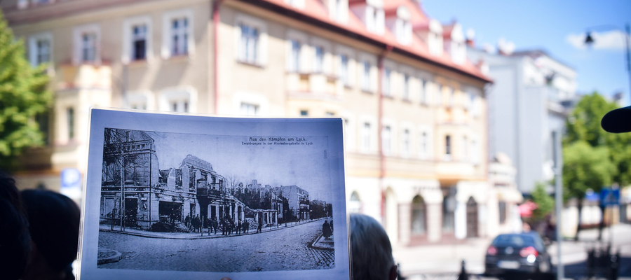  „Ełk po kolei. Spacer przez historię miasta śladami ełckich Żydów”; Ełk 25 VI 22 r.