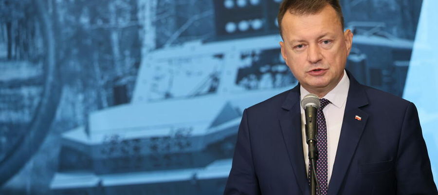 Wicepremier, minister obrony narodowej Mariusz Błaszczak