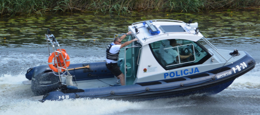 W okresie wakacyjnym policjanci wodni zawsze mają więcej pracy