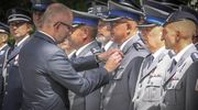 Kierownictwo oleckiej policji odznaczone medalami 