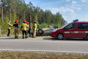 Wypadek na trasie Pisz - Turośl