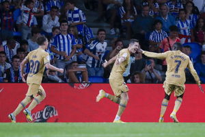 Liga hiszpańska: dwa gole Lewandowskiego, wysoka wygrana Barcelony