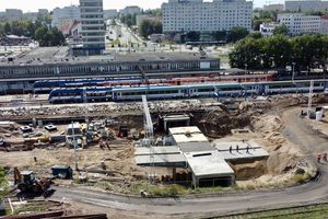 [WIDEO] Trwa modernizacja stacji Olsztyn Główny. Ruszyła rozbiórka starego dworca