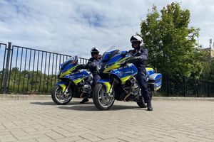 Nowe motocykle już w służbie na drogach powiatu braniewskiego
