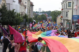 „Jesteśmy jednością!” - Olsztyński Marsz Równości przeszedł ulicami Olsztyna