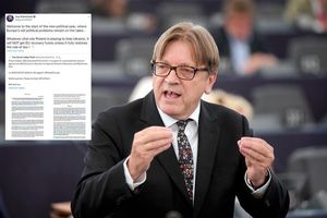 Oburzające! Verhofstadt: Polska nie otrzyma środków z KPO bez względu na to, jak kluczową rolę odgrywa w pomaganiu Ukrainie