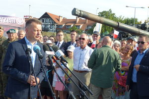 Wojsko wraca do Ostródy – ogłosił wicepremier Mariusz Błaszczak w Iławie. Będą tu stacjonować koreańskie czołgi