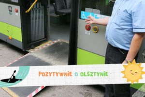 Pozytywnie o Olsztynie: Komunikacja miejska w Olsztynie jest doskonale przystosowane dla osób z niepełnosprawnością ruchową