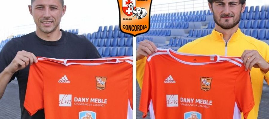 29-letni Badri Akubardia oraz 31-letni Ivan Spychka zostali nowymi zawodnikami Concordii Elbląg