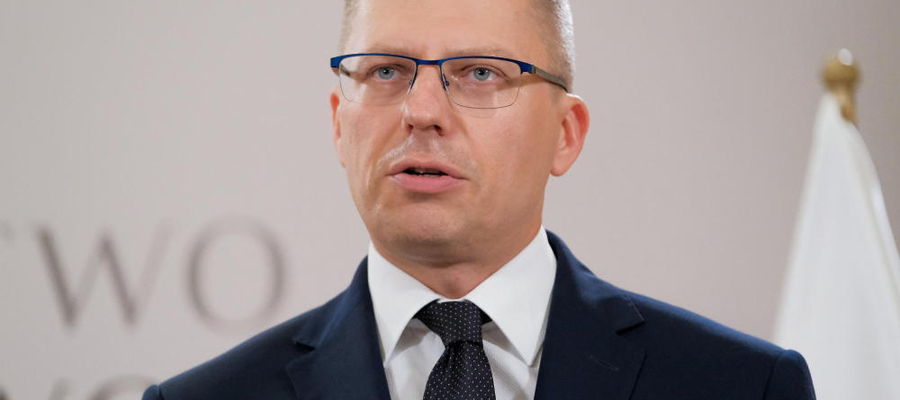 Wiceminister sprawiedliwości Marcin Warchoł 
