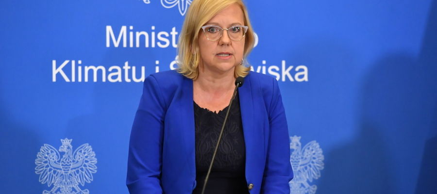 minister klimatu i środowiska Anna Moskwa
