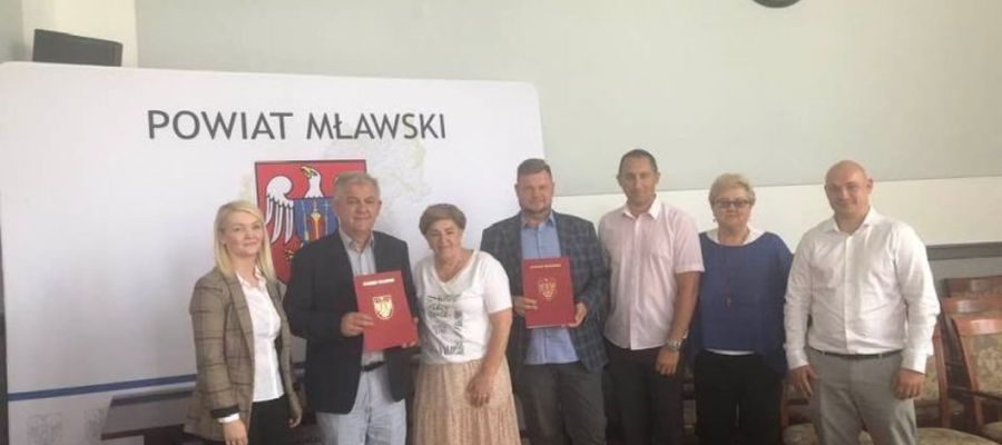 Umowę na budowę sali sportowej przy Zespole Szkół nr 4 w Mławie podpisano 27 lipca