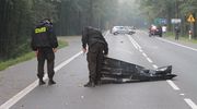 Tragedia na drodze wyjazdowej z Olsztyna. Kierowca zmarł na miejscu