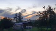 Niebo nad rozlewiskiem w Morągu