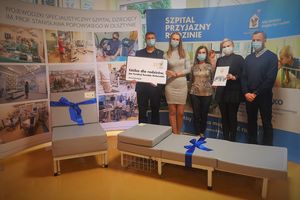 Nowe łóżka dla rodziców małych pacjentów Wojewódzkiego Specjalistycznego Szpitala Dziecięcego w Olsztynie