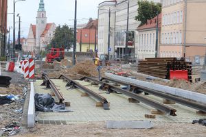 Władze Olsztyna nie są zadowolone z tempa inwestycji tramwajowej w Olsztynie