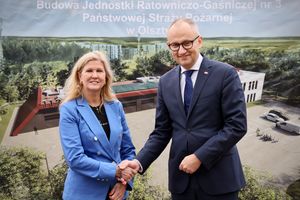 Inauguracja budowy nowej Jednostki Ratowniczo-Gaśniczej nr 3 w Olsztynie
