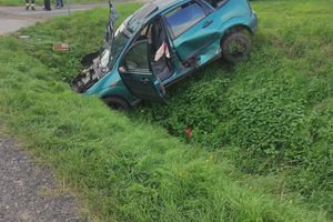 Dwie osoby ranne w wypadku na DK15 w Byszwałdzie