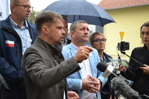 Michał Kołodziejczak w Olsztynie: Polityka zaczyna się od rozmowy na chodniku