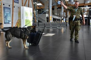 Bomba w walizce na lotnisku w Szymanach? 64-letnia Niemka postawiła służby na nogi