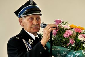 Stefan Borowski otrzymał medal za 75 lat posługi w OSP
