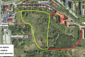 Powstają nowe dojścia do parku Nagórki-Jaroty w Olsztynie