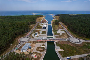 Jest raport dotycząca budowy drogi wodnej łączącej Zalew Wiślany z Zatoką Gdańską. Wnioski NIK skomentował Marek Gróbarczyk