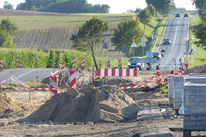 Nie ma zagrożenia terminu realizacji budowy ronda w Rożentalu [ZDJĘCIA]